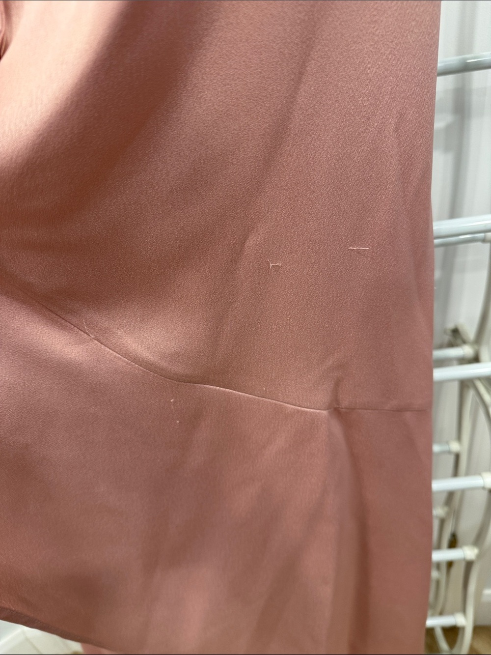 Wrap Ruffle Midi Dress - Pink - Picture 4 of 4